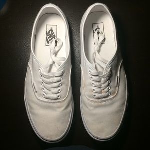 Vans authentic true white size 10.5 men